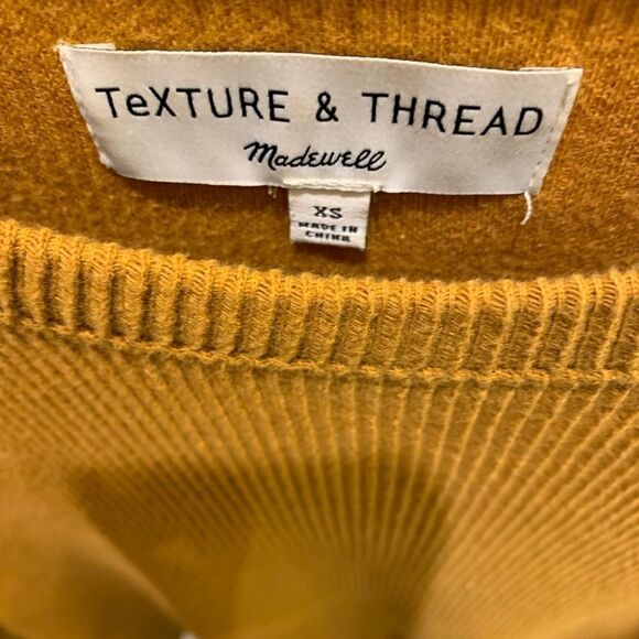 Madewell Knot-Front Long Sleeve Top - Picture 6 of 7